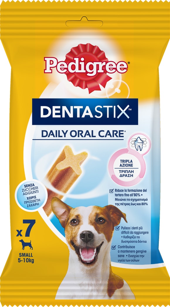Pedigree® Dentastix™ Small Οδοντική Φροντίδα Σκύλου (7 τμχ) 110g