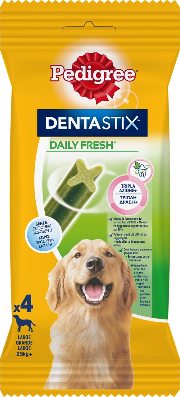 Pedigree® Dentastix™ Daily Fresh Large Οδοντική Φροντίδα Σκύλου 154g